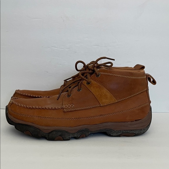 Twisted X Men\'s Leather Hiker Shoes Brown 10.5 main image 8